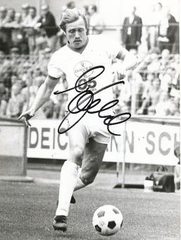 Siggi Held  Bayer 05 Uerdingen  Fußball Autogramm 21 x 16 cm Foto original signiert 