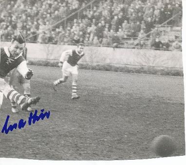 Herbert Martin † 2016  FC Saarbrücken & DFB  Saarland 1952  Fußball Autogramm 17 x 15 cm Foto original signiert 