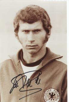 Paul Breitner   DFB Weltmeister WM 1974  Fußball Autogramm 30 x 20 cm Foto original signiert 
