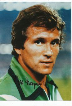 Jupp Heynckes  Borussia Mönchengladbach Fußball Autogramm 27 x 20 cm Foto original signiert 