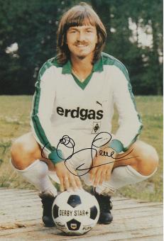 Ewald Lienen   Borussia Mönchengladbach Fußball Autogramm 30 x 20 cm Foto original signiert 