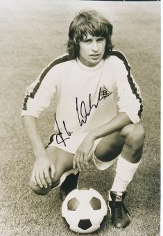 Horst Wohlers   Borussia Mönchengladbach Fußball Autogramm 30 x 20 cm Foto original signiert 