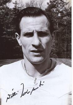 Willi Koslowski  DFB  Fußball Autogramm 30 x 20 cm Foto original signiert 