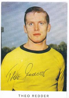 Theo Redder   Borussia Dortmund  Fußball Autogramm 30 x 20 cm Foto original signiert 