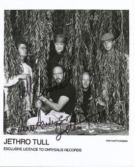 Ian Anderson  Jethro Tull  Musik  Autogramm 20 x 25 cm Foto original signiert 