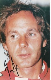 Gerhard Berger   Österreich  Formel 1  Auto Motorsport  Autogramm 18 x 28 cm Foto original signiert 