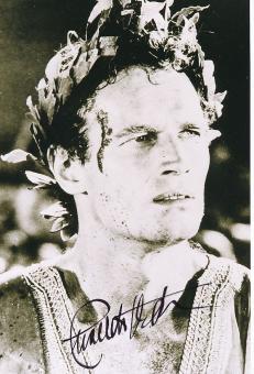 Charlton Heston † 2008  Film & TV Autogramm 30 x 20 cm Foto original signiert 