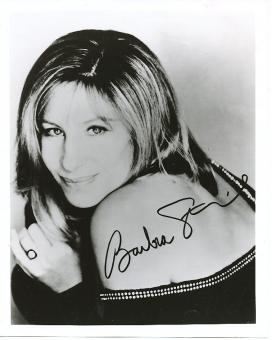 Barbara Streisand   Film & TV Autogramm 20 x 25 cm Foto Druck signiert 
