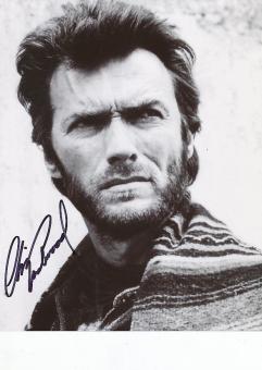 Clint Eastwood   Film & TV Autogramm 25 x 20 cm Foto original signiert 