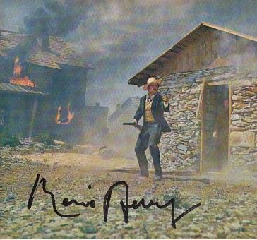 Mario Adorf  Winnetou  Film & TV  Autogramm 19 x 20 cm Bild original signiert 