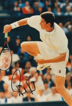Richard Krajicek Holland  Tennis Autogramm 30 x 20 cm Foto original signiert 