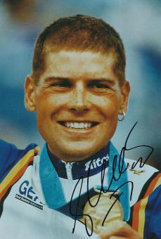 Jan Ullrich  Tour de France Sieger 1997 & Olympia Gold 2000 Radsport Autogramm 30 x 20 cm Foto original signiert 