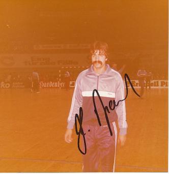 Heiner Brand  DHB Nationalteam  Handball Autogramm 18 x 18 cm Foto original signiert 