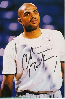 Charles Barkley   Basketball   Autogramm 27 x 18 cm Foto  original signiert 