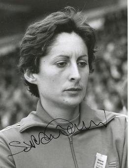Sara Simeoni   Italien  Leichtathletik  Autogramm 17 x 21 cm Foto  original signiert 