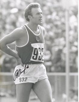 Walerij Borsow UDSSR Olympiasieger 1972  Leichtathletik  Autogramm 17 x 21 cm Foto  original signiert 