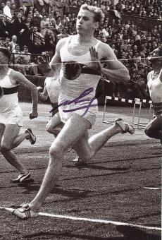 Armin Hary  Leichtathletik  Autogramm 30 x 20 cm Foto  original signiert 