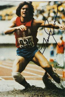 Bruce Jenner  USA  Leichtathletik  Autogramm 30 x 20 cm Foto  original signiert 