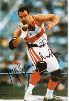 Ulf Timmermann  Leichtathletik  Autogramm 30 x 20 cm Foto  original signiert 