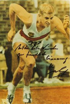 Armin Hary  Leichtathletik  Autogramm 30 x 20 cm Foto  original signiert 