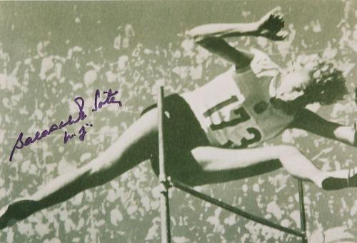 Iolanda Balas † 2016 Rumänien   Leichtathletik  Autogramm 30 x 20 cm Foto  original signiert 