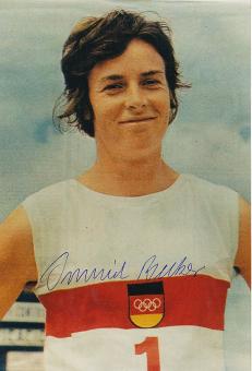 Ingrid Becker  Leichtathletik  Autogramm 30 x 20 cm Foto  original signiert 