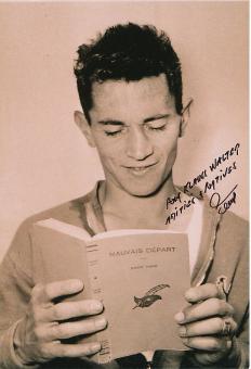 Armand Penverne † 2012 Frankreich WM 1958  Fußball  Autogramm 30 x 20 cm Foto  original signiert 