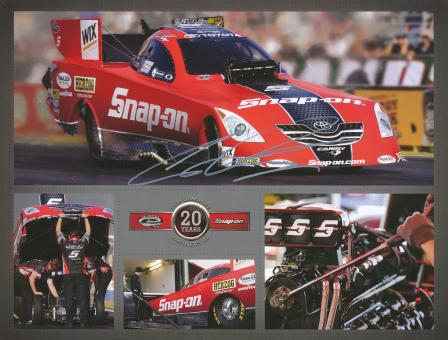 Cruz Pedregon  Dragster Auto Motorsport Autogrammkarte original signiert 