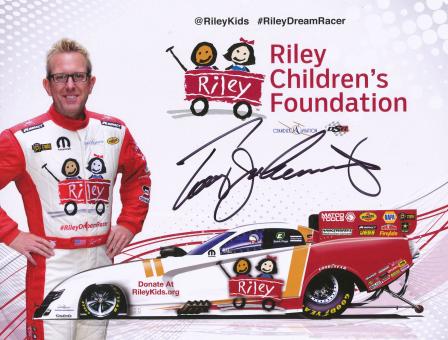 Tommy Johnson Jr.  USA  Auto Motorsport Autogrammkarte original signiert 