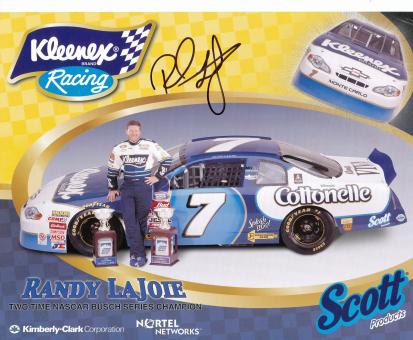 Randy LaJoie  Chevrolet  Auto Motorsport Autogrammkarte original signiert 