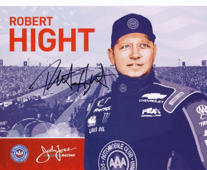 Robert Hight  Chevrolet  Auto Motorsport Autogrammkarte original signiert 