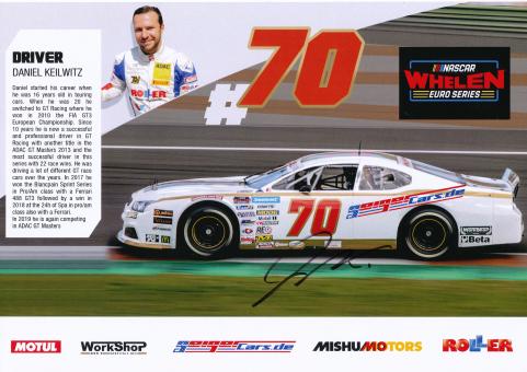 Daniel Keilwitz  NASCAR  USA  Auto Motorsport Autogrammkarte original signiert 