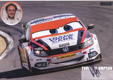 Bobby Thompson  VW  Auto Motorsport Autogrammkarte original signiert 