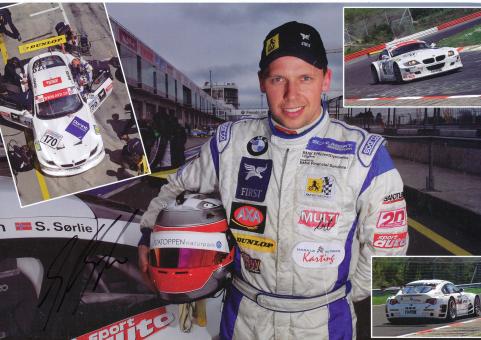 Stian Sørlie  BMW Auto Motorsport Autogrammkarte original signiert 