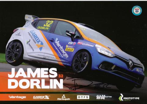 James Dorlin  Renault  Auto Motorsport Autogrammkarte original signiert 