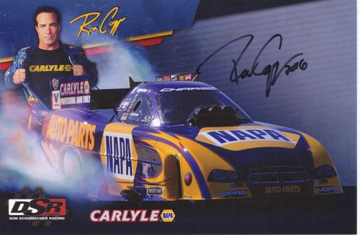 Ron Capps  NASCAR  USA  Auto Motorsport Autogrammkarte original signiert 