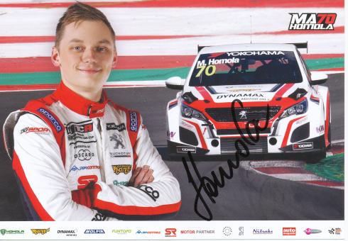Mat`o Homola  Renault  Auto Motorsport Autogrammkarte original signiert 