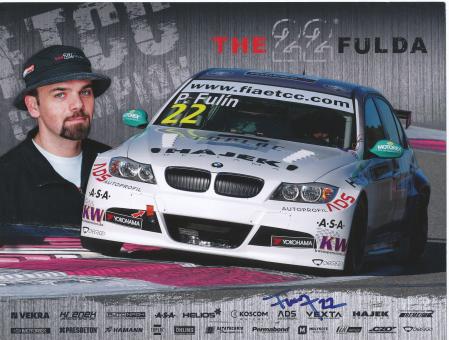 Petr Fulin  BMW  Auto Motorsport Autogrammkarte original signiert 