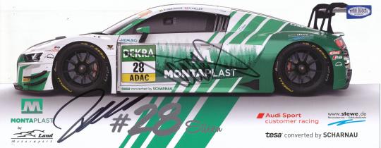 Ricardo Feller & Dries Vanthoor  Audi   Auto Motorsport  Autogrammkarte  original signiert 