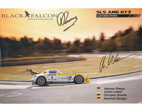 ?  Auto Motorsport 21 x 28 cm Autogrammkarte original signiert 