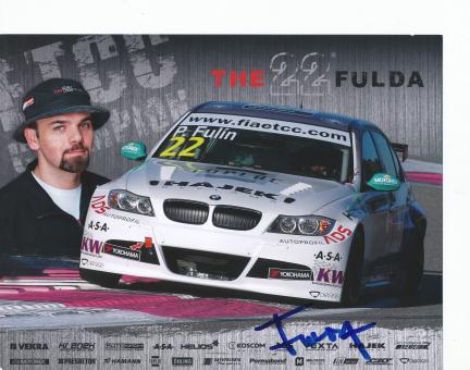 Petr Fulin   Auto Motorsport 18 x 25 cm Autogrammkarte original signiert 