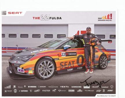 Petr Fulin  Seat  Auto Motorsport 18 x 25 cm Autogrammkarte original signiert 