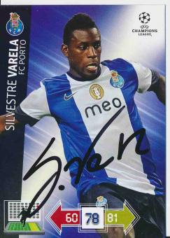 Sivestre Varela  FC Porto  CL 2012/2013 Panini Adrenalyn Card signiert 
