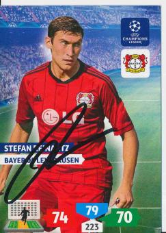 Stefan Reinartz  Bayer 04 Leverkusen  CL 2013/2014 Panini Adrenalyn Card orig. signiert 