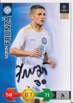Sorin Frunza  FC Unirea Urziceni  CL 2009/2010 Panini Adrenalyn Card orig. signiert 