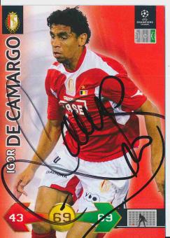 Igor De Camargo  Standard Lüttich  CL 2009/2010 Panini Adrenalyn Card orig. signiert 