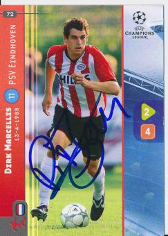 Dirk Marcellis  PSV Eindhoven  CL 2008/2009 Panini Adrenalyn Card orig. signiert 