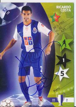 Ricardo Costa  FC Porto  Champions League  2007  Panini  Card orig. signiert 
