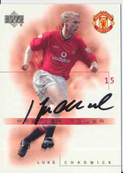 Luke Chadwick  Manchester United  Trading Card orig. signiert 