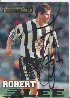 Robert Lee  Newcastle United  Trading Card orig. signiert 